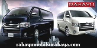 sewa rental mobil hiace commuter surabaya malang banyuwangi murah